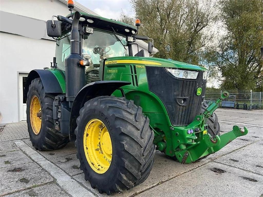 Tracteur agricole John Deere 7290R e23 — occasion 2016, 10 424 h