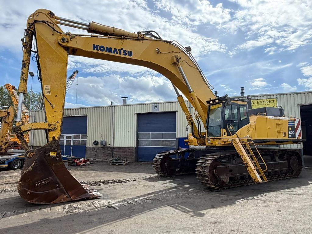 Pelle sur chenilles Komatsu PC800 LC-8 80 Ton - Rock Bucket - CE - Airconditio — occasion 2007