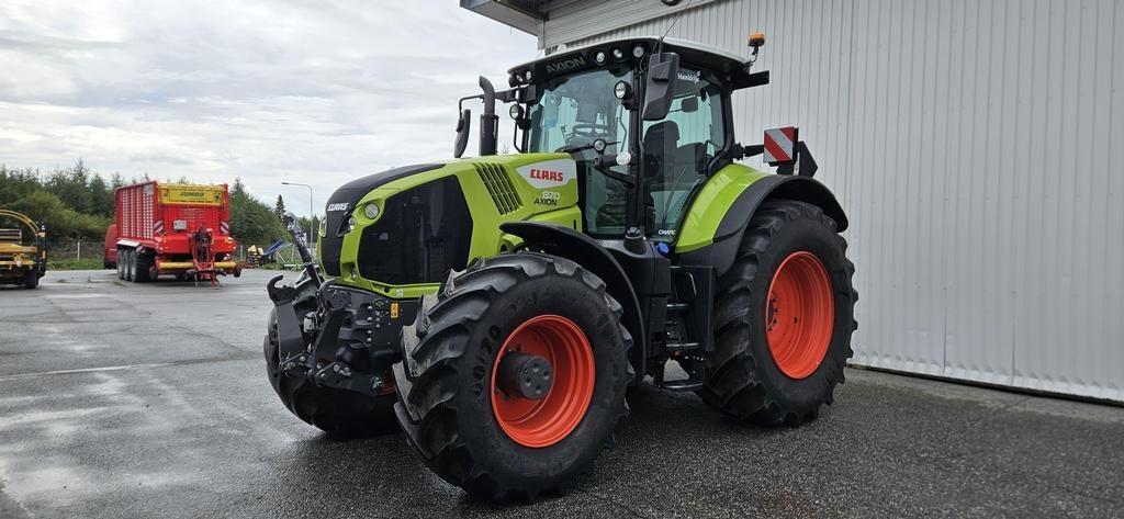 Tracteur agricole CLAAS AXION 870 CEBIS CMATIC — occasion 2024, 1 180 h