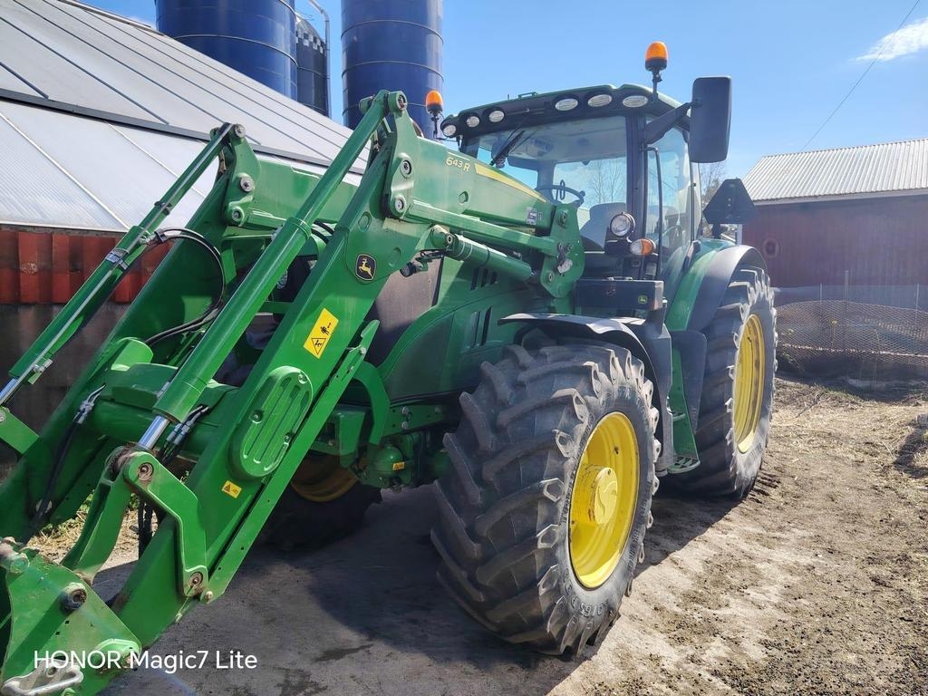 John Deere 6155R +JD643 EK