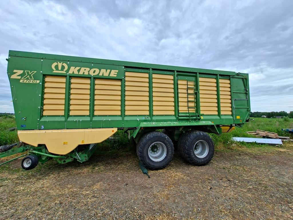 Remorque autochargeuse Krone ZX 470 GL — occasion 2016, 1 634 h