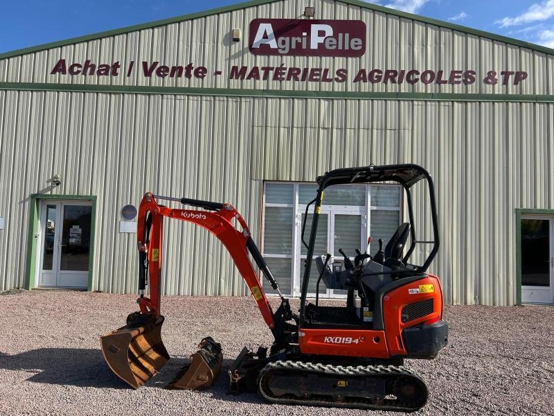 Mini-pelle Kubota KX019-4 — occasion 2022, 1 343 h