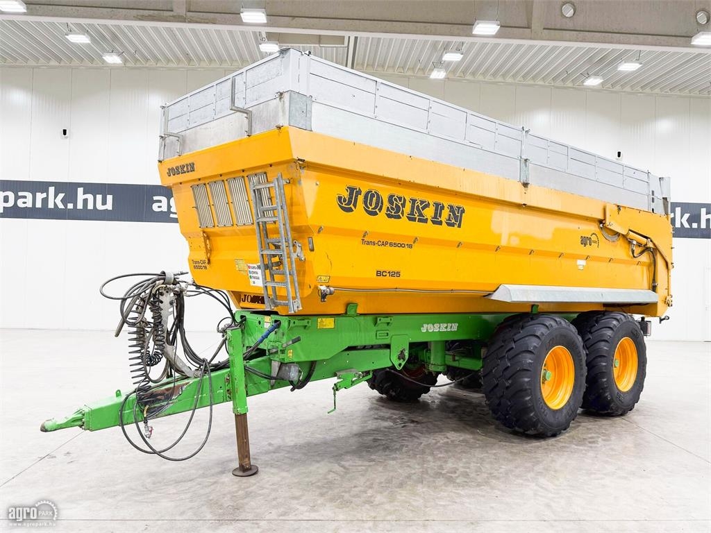 Joskin Trans-CAP 6500/18 BC125 18 tonnás hátrabillenő tek