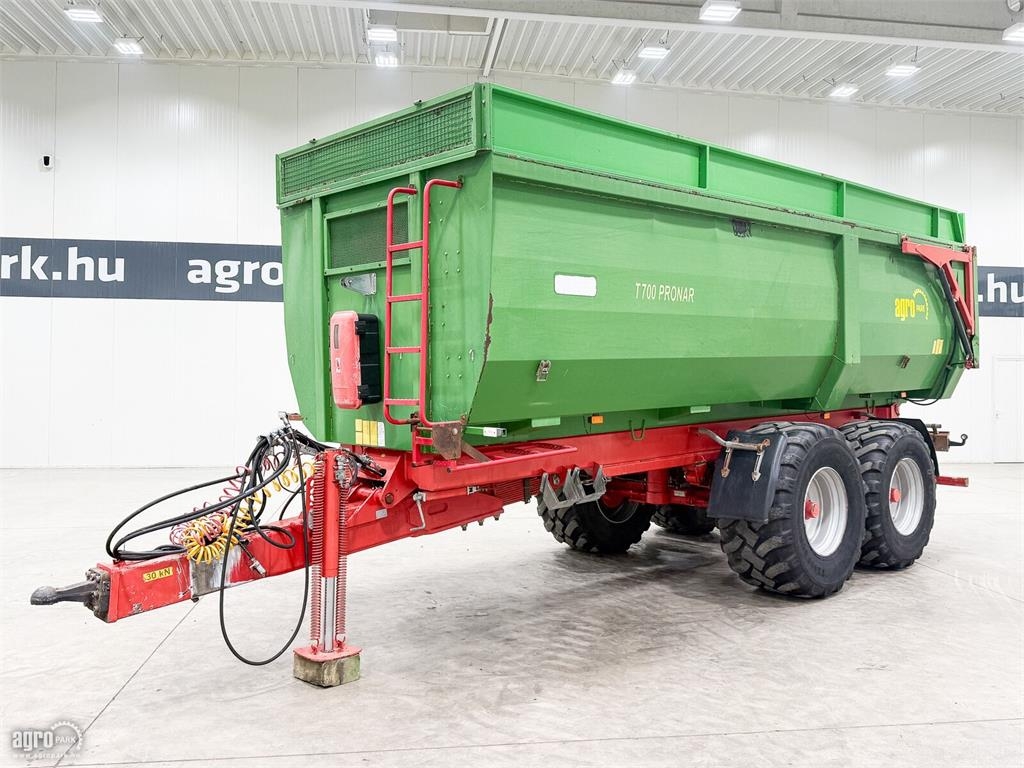 Pronar T700 14.430 kg teherbírás, hátra billenő teknős mo