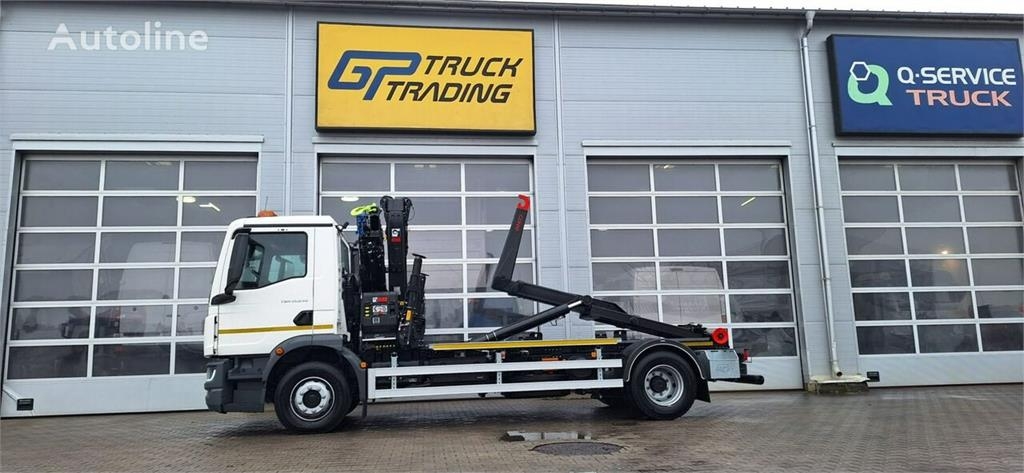 MAN TGM 15.250, hakowiec Janco/GP Lift + HDS Hiab