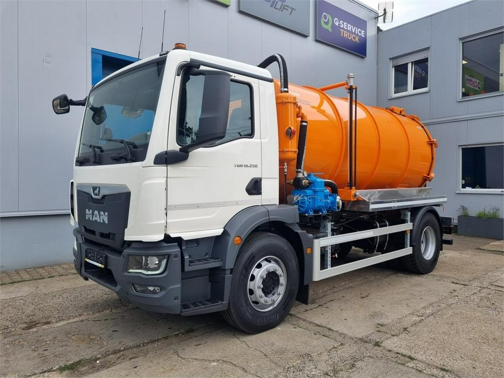 MAN TGM 18.250, zabudowa asenizacyjna Janco/GP Lift
