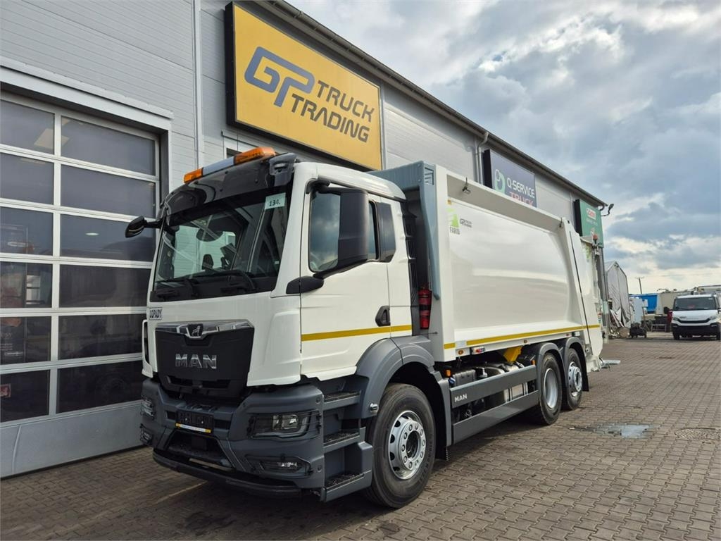 MAN TGS 26.330, zabudowa Farid, wrzutnik automatyczny