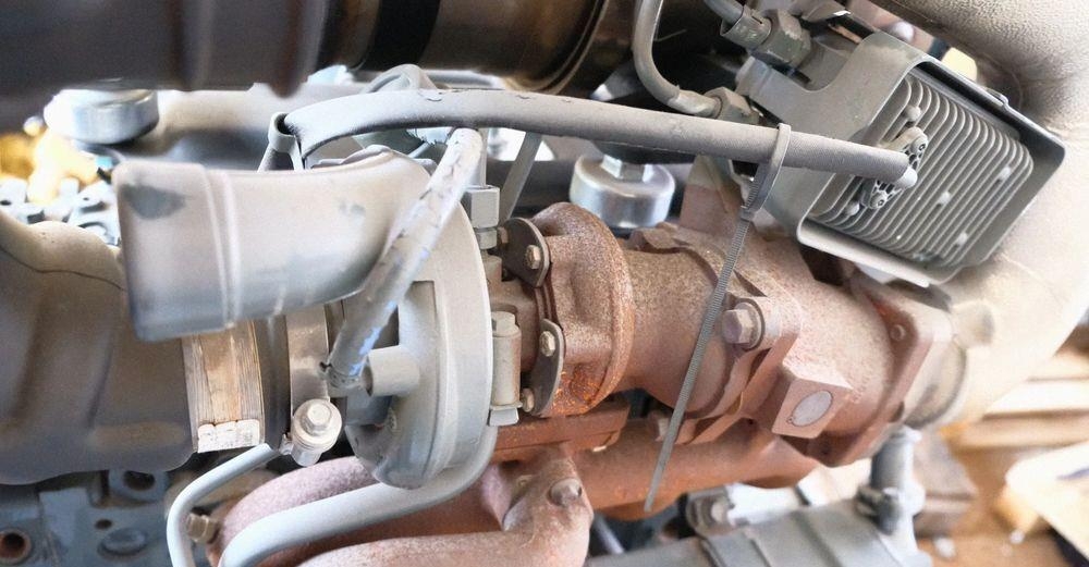 Moteur de camion John Deere kolektor wydechowy silnika Power tech mod 4045HFL9 — occasion