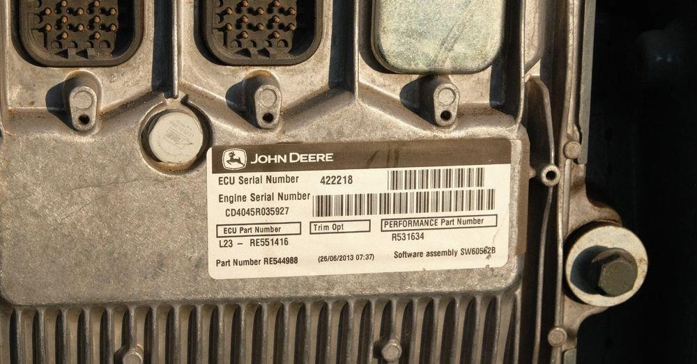 John Deere sterownik silnika ECURE551416 nr sil CD4045R035927 — occasion