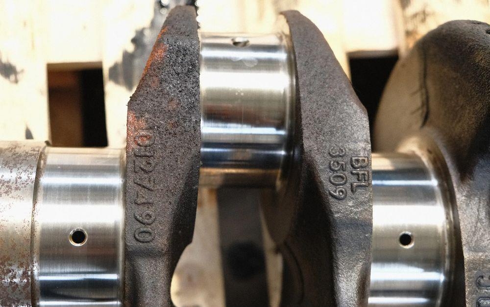 Moteur de camion Liebherr wał korbowy D934 A7 kod 10127225, 7.014litra — occasion