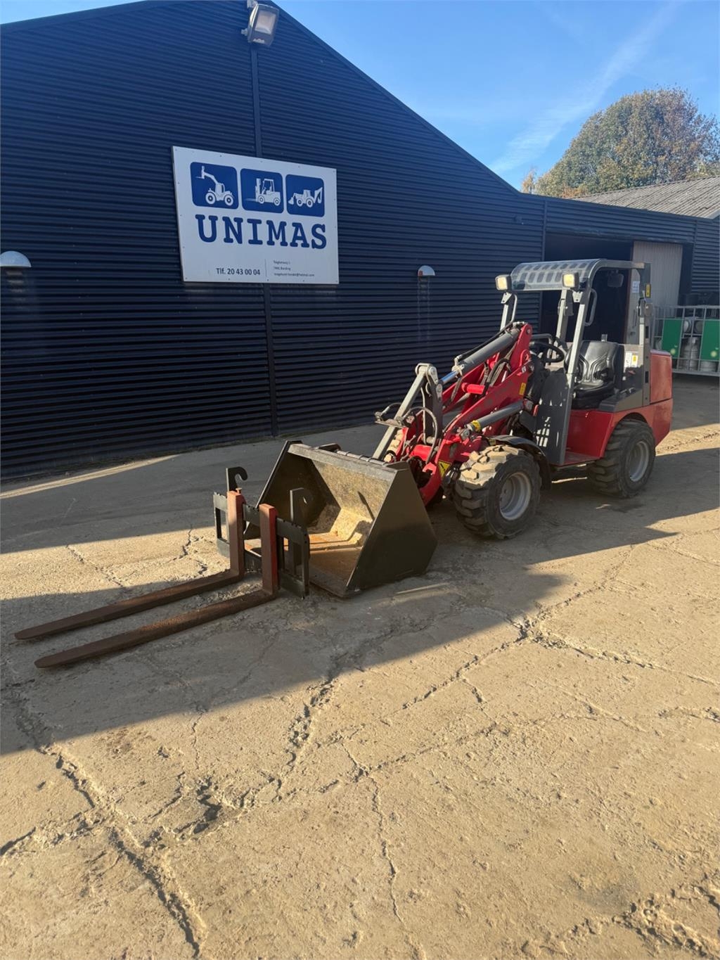 Mini-chargeuse Weidemann 1240LP — occasion 2018