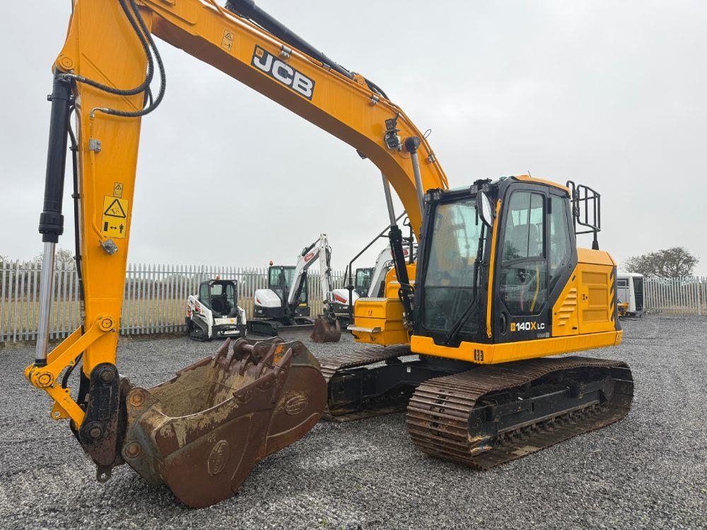 Pelle sur chenilles JCB U140X — occasion 2024, 1 752 h