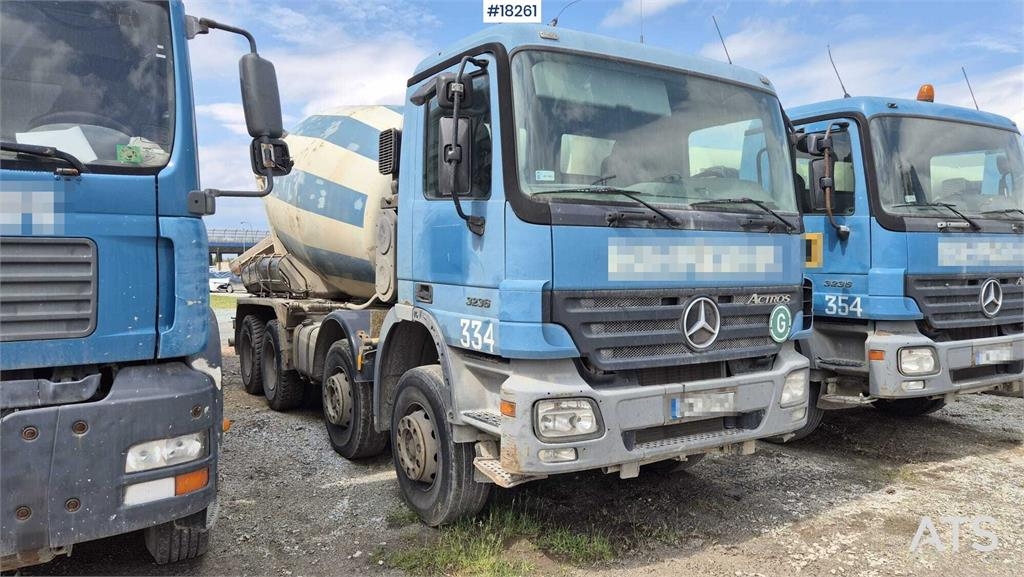 Mercedes-Benz Actros 3236 concrete mixer