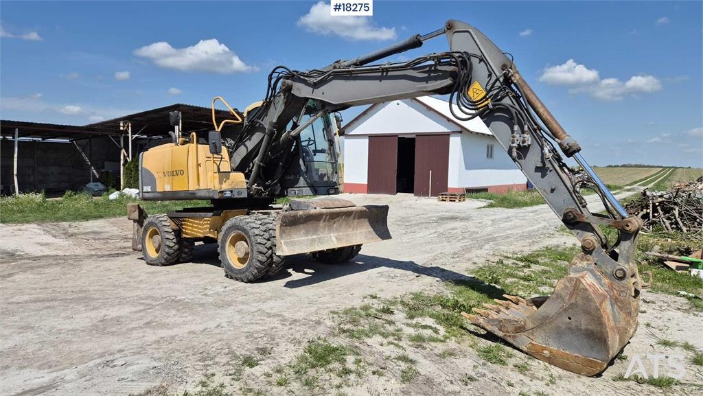 Volvo EW140 C Wheeled Excavator