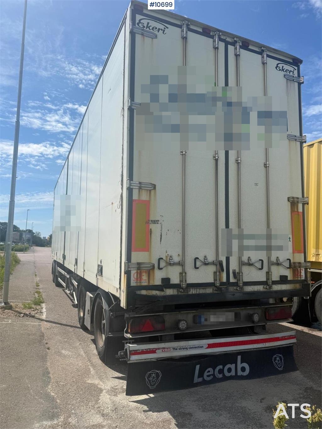 Ekeri L/L-4 Box Trailer