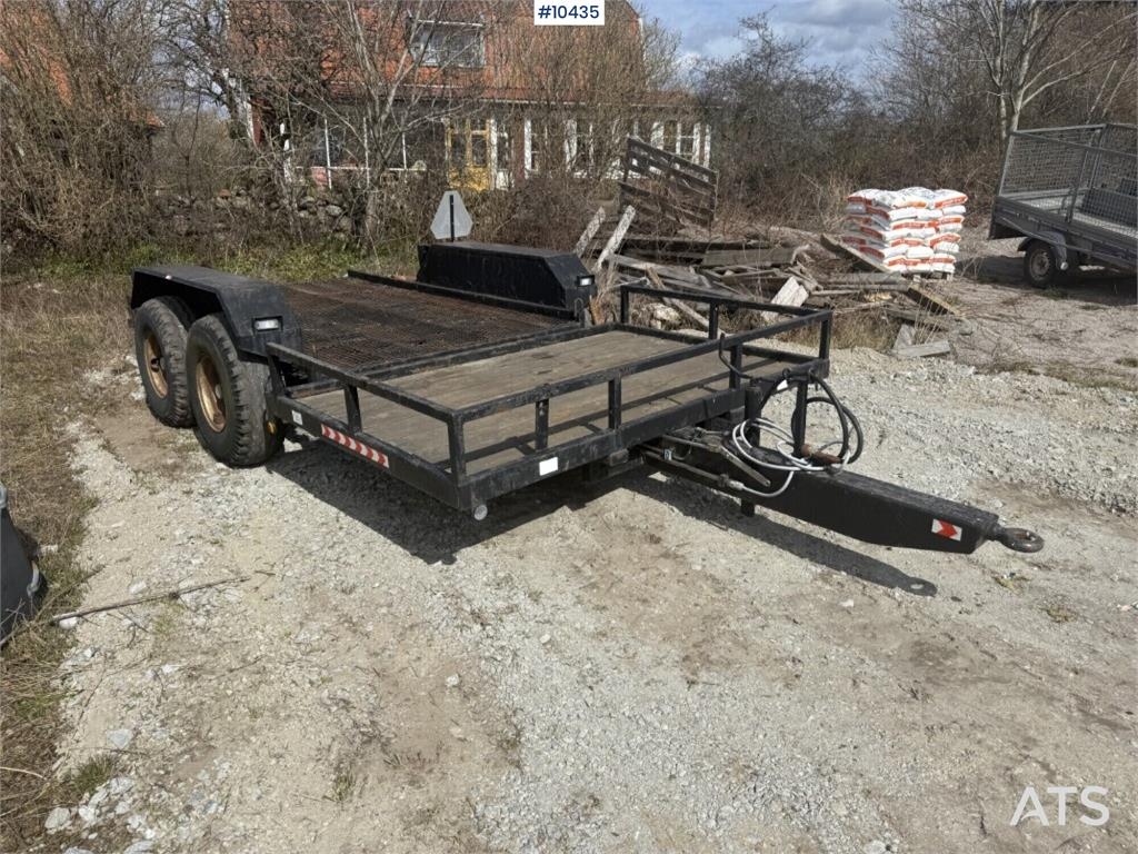 Maskintrailer Med tipp