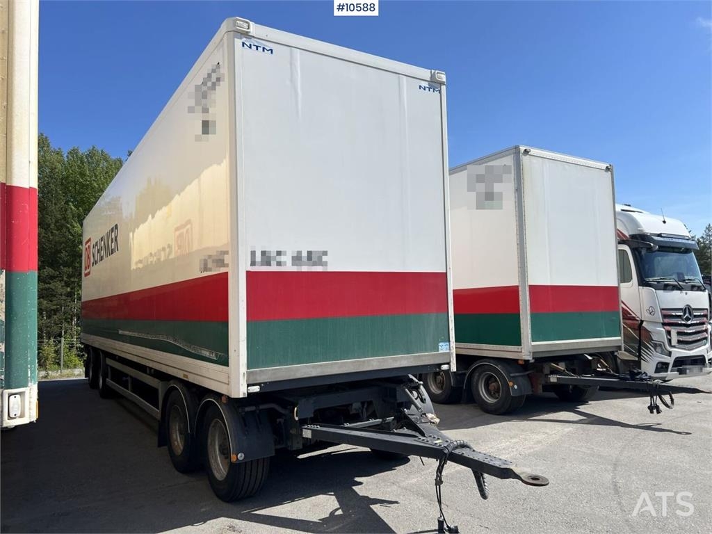 NTM UTPL-4 Box Trailer - 4-axle