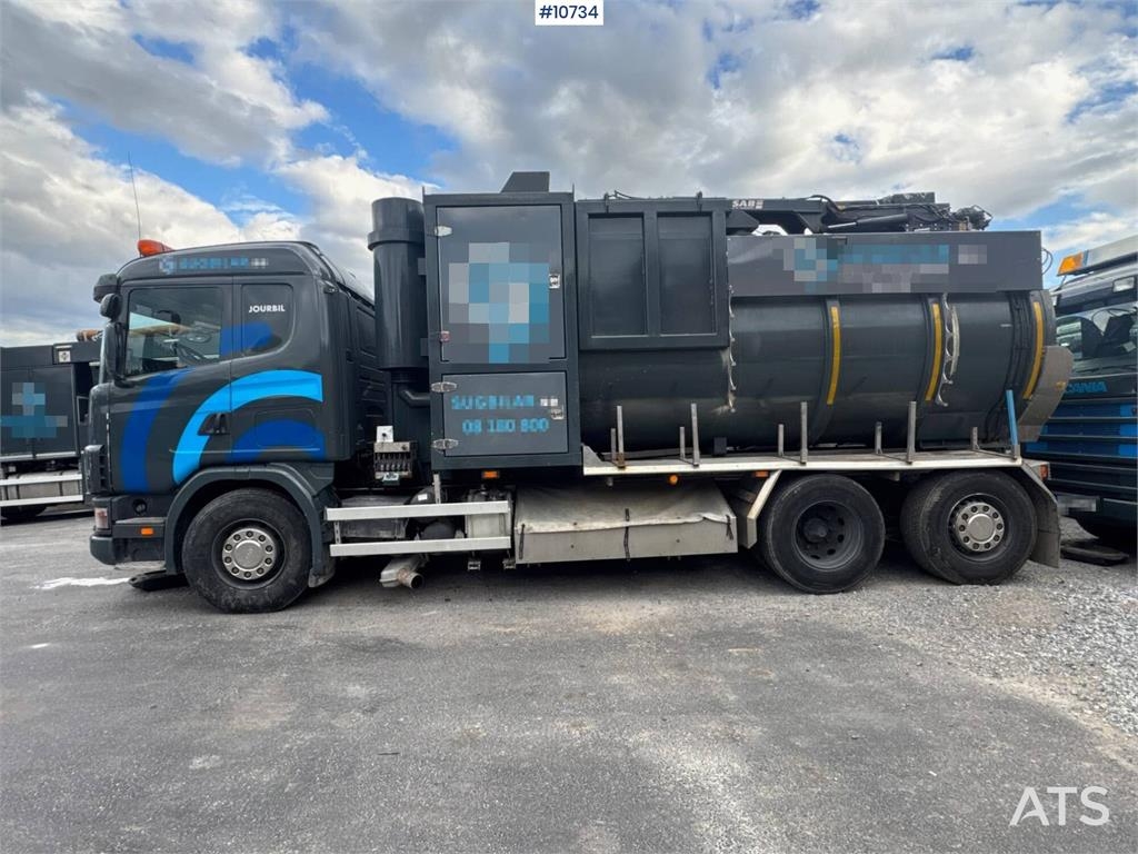 Scania R114 380 6x2 Dry-Suction/Vacuum Loader
