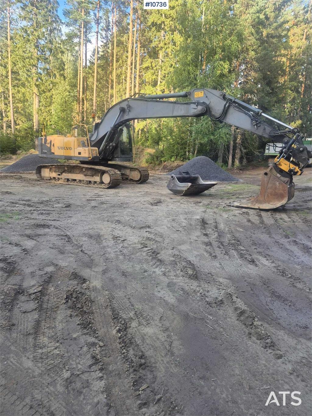 Volvo EC210CL Excavator with Excavation System and Attac