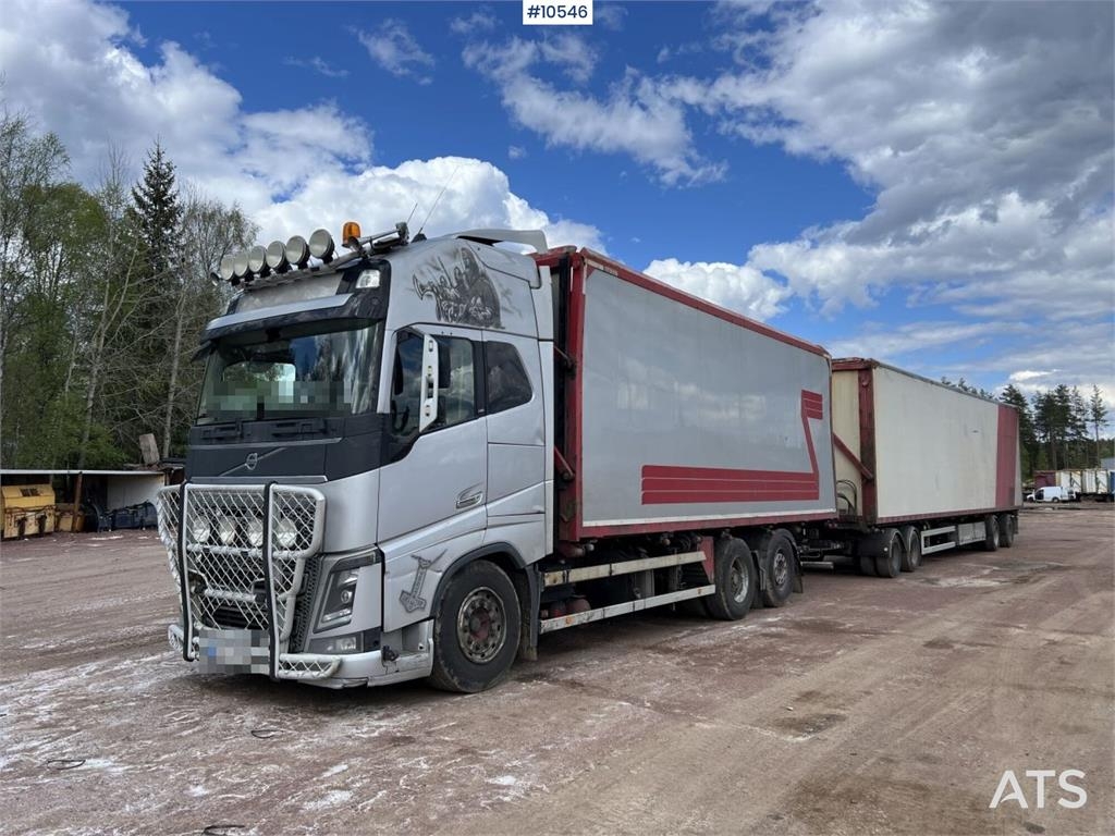 Volvo FH16 6x2 Wood Chip Truck with Eksjovagnen – Wood C