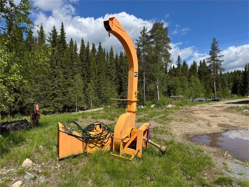 PC traktormontert flishugger / fliskutter med hydraul