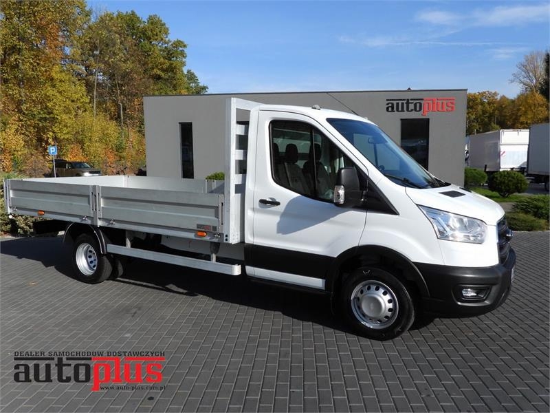 Utilitaire benne Ford TRANSIT STAKE BODY 8 PALLETS CRUISE CONTROL — occasion 2021