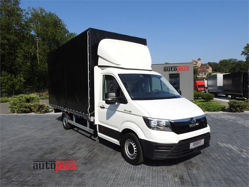 MAN TGE TARPAULIN 10 PALLETS AIR CONDITIONING 180HP