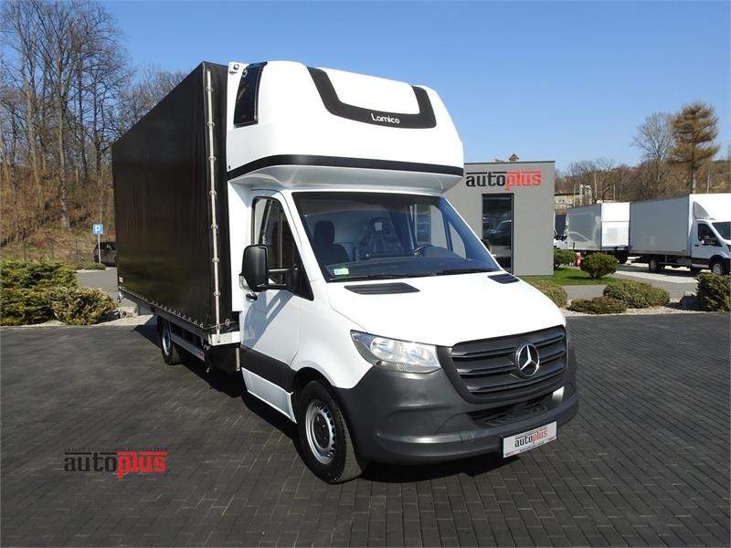 Fourgon utilitaire Mercedes-Benz SPRINTER 316 TARPAULIN 10 PALLETS WEBASTO — occasion 2021