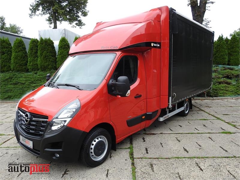Opel MOVANO TARPAULIN 10 PALLETS WEBASTO