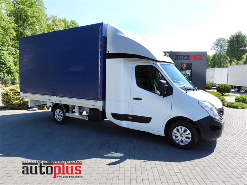 Renault MASTER TARPAULIN 8 PALLETS CRUISE CONTROL