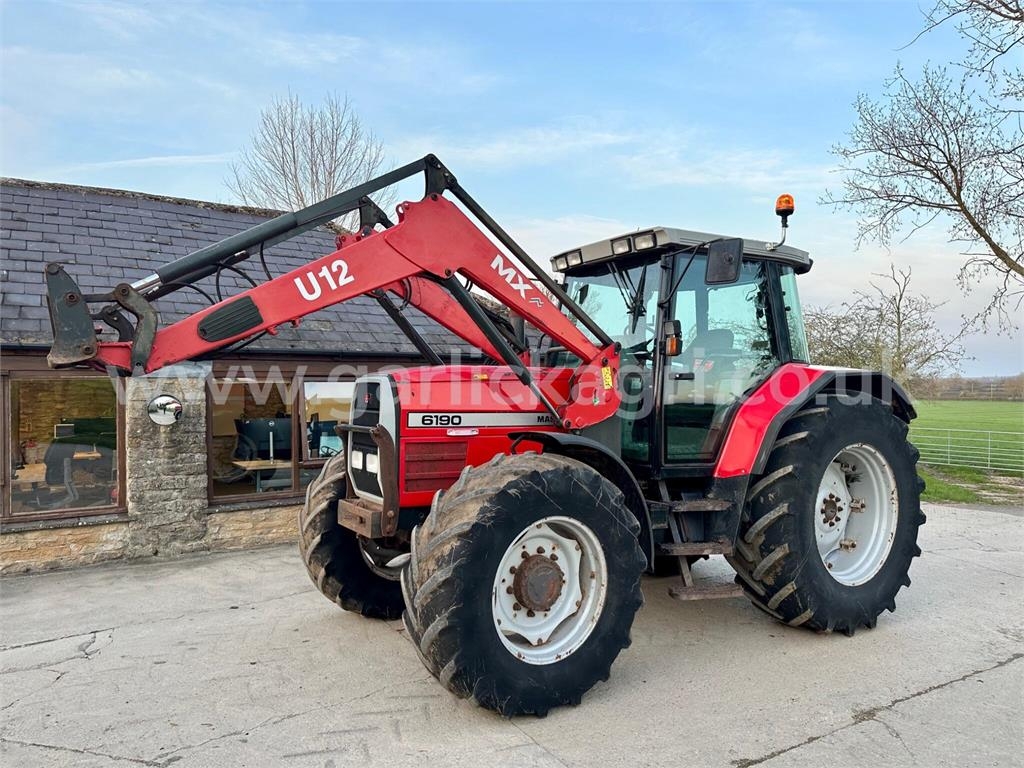 Massey Ferguson 6190 Tractor C/W MX U12 Loader