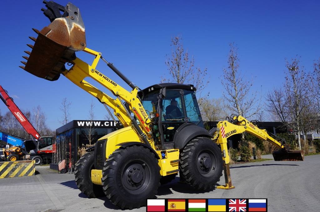 New Holland B 115 C backhoe loader / 1000 MTH ! / 2021