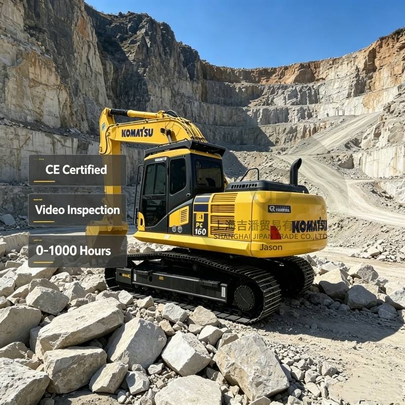 Pelle sur chenilles Komatsu PC 160 — occasion 2024, 869 h