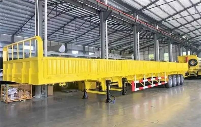 ZW Group ZW-GROUP 4 Axle 80 Ton Sidewall Semi Trai