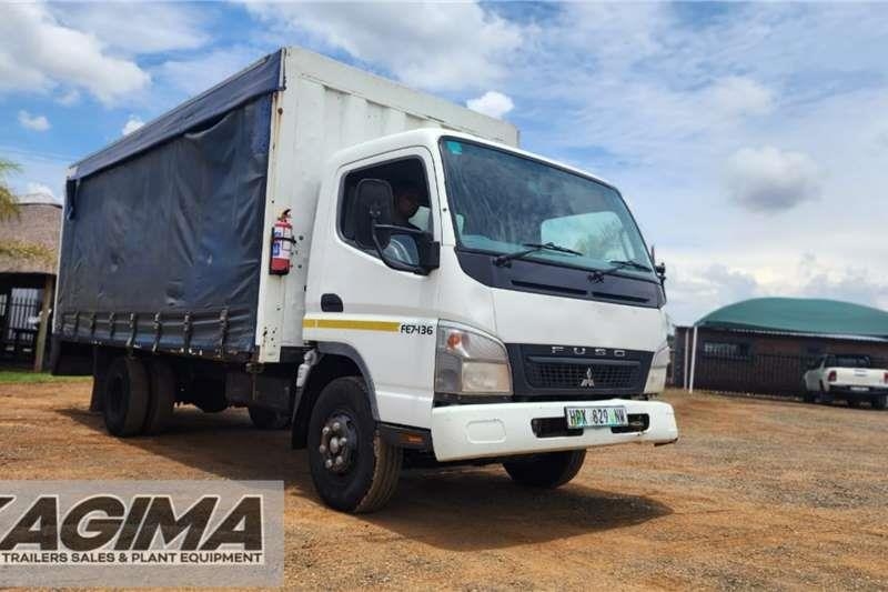 Fuso CANTER FE7-136 4 Ton Curtain Side