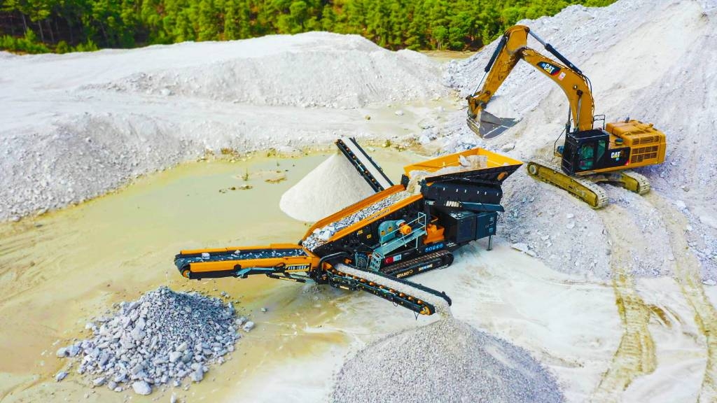 Fabo FTB 15-50 SCALPEUR MOBILE AVEC APRON FEEDER