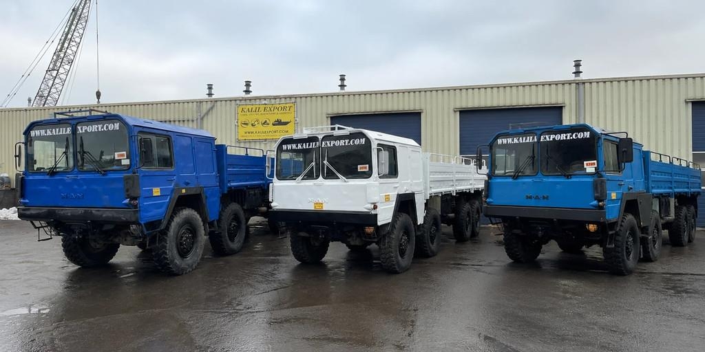 MAN KAT 8x8 V8 Deutz Engine Chassis Cab Low Mileage Go
