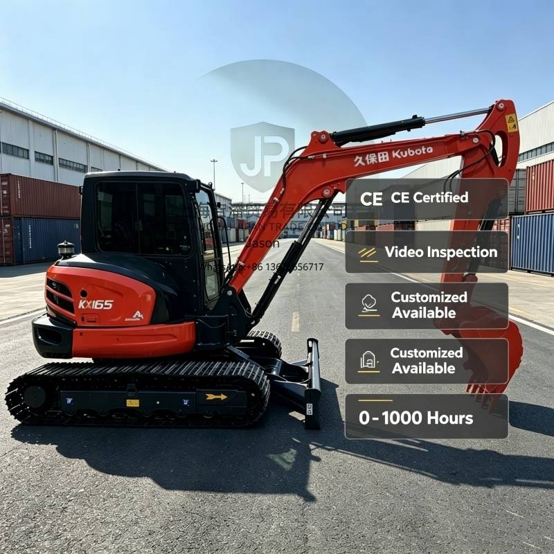 Pelle sur chenilles Kubota KX 165 — occasion 2024, 872 h