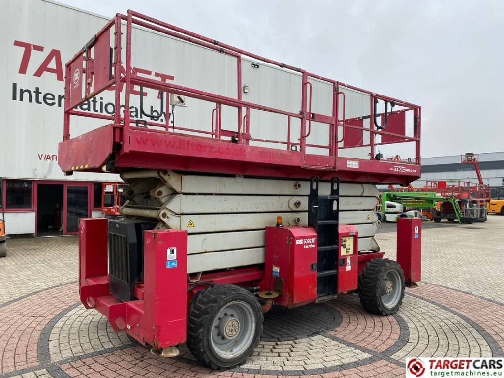 Nacelle à ciseaux MEC 6092RT Diesel 4x4 Work 2020cm — occasion 2015, 1 669 h