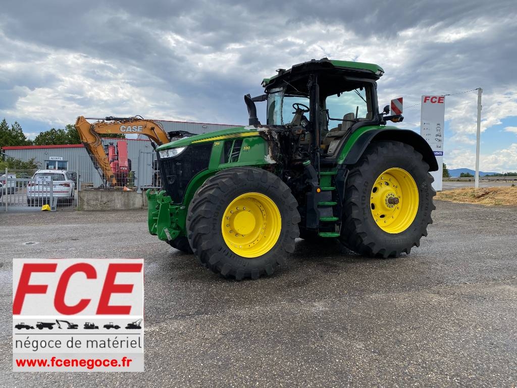 John Deere 7R330 Gen2-Command-Pro 2025/1er Main endommagé