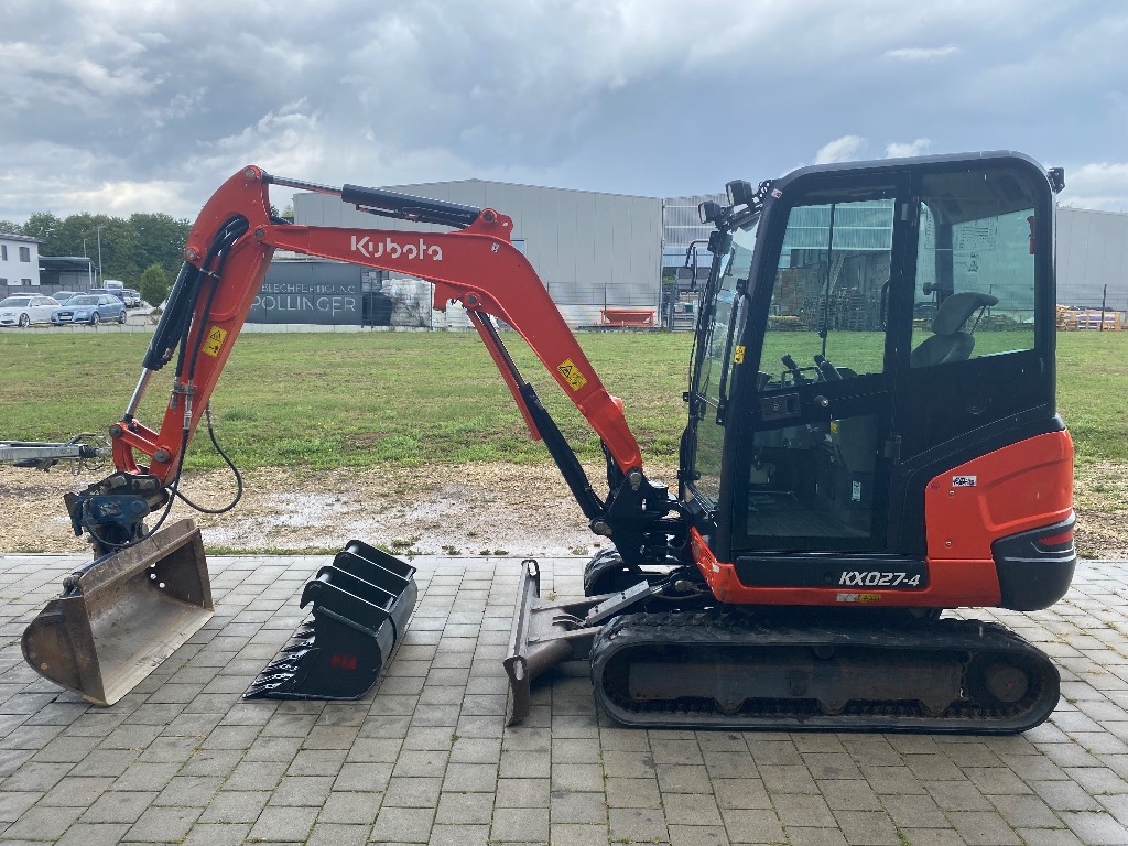 Mini-pelle Kubota KX 027-4 — occasion 2022, 1 884 h