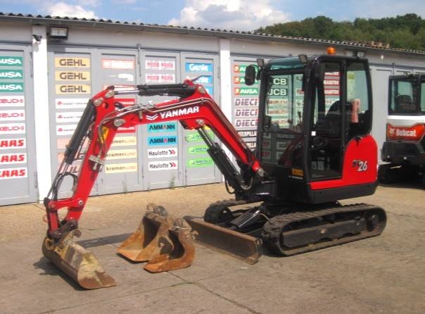 Mini-pelle Yanmar SV 26 * 3x Löffel * — occasion 2022, 921 h