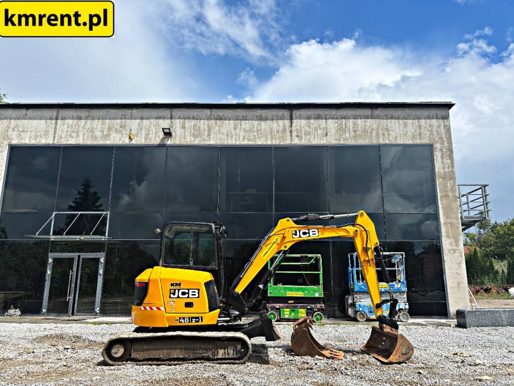 JCB 48Z-1 MINI-KOPARKA 2017R. | JCB 8040, 8050, 51, 55
