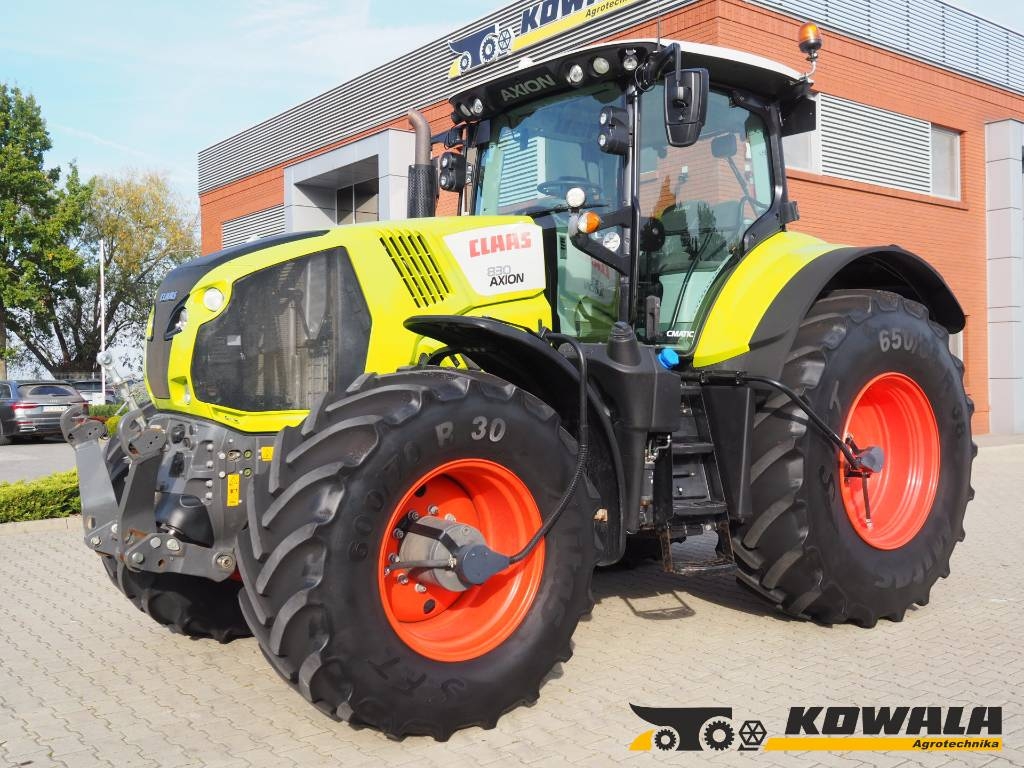 Tracteur agricole CLAAS Axion 830 CMATIC GPS — occasion 2017, 5 062 h