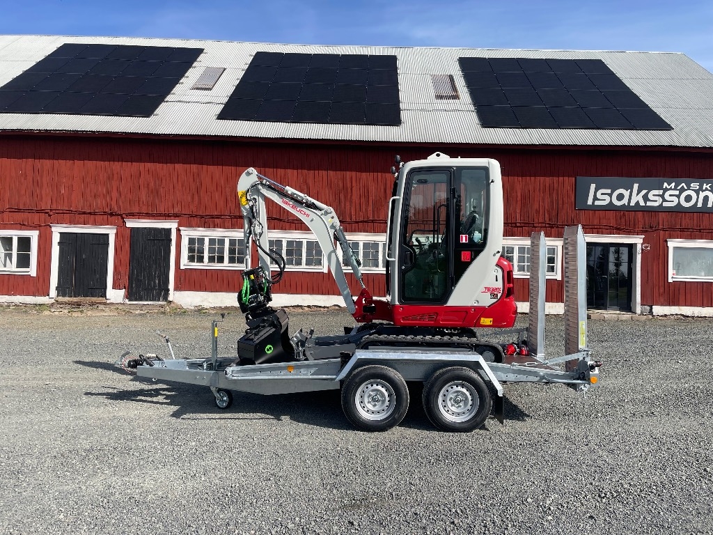 Takeuchi TB320 Steelwrist rototilt / maskinsläp - 26