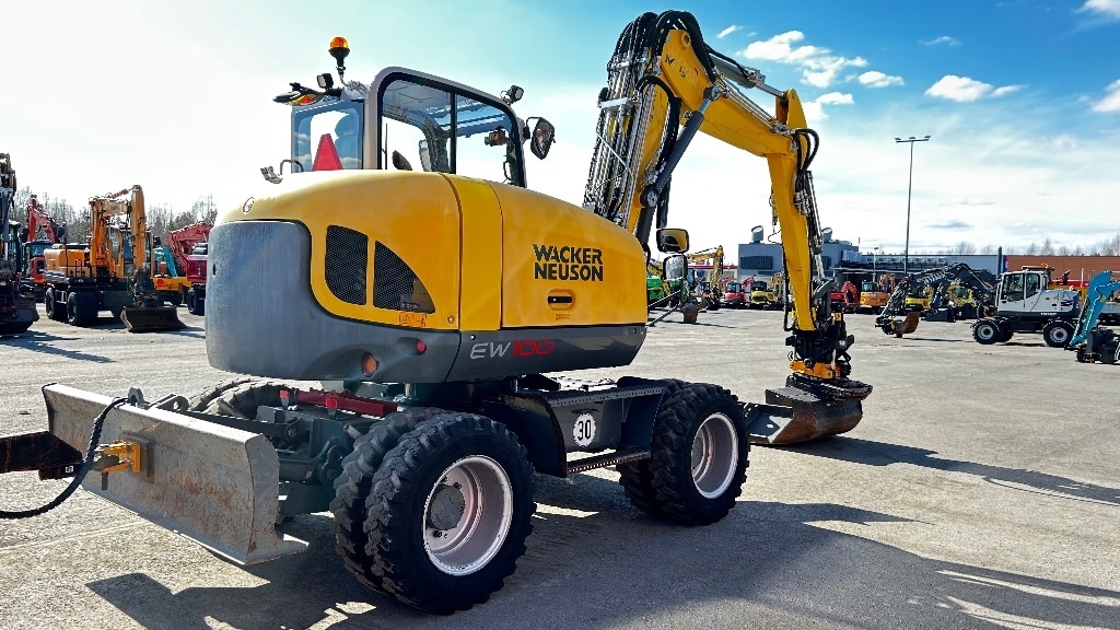 Wacker Neuson EW 100 / ratiņi, spineris, labs aprīkojums! kuva 8