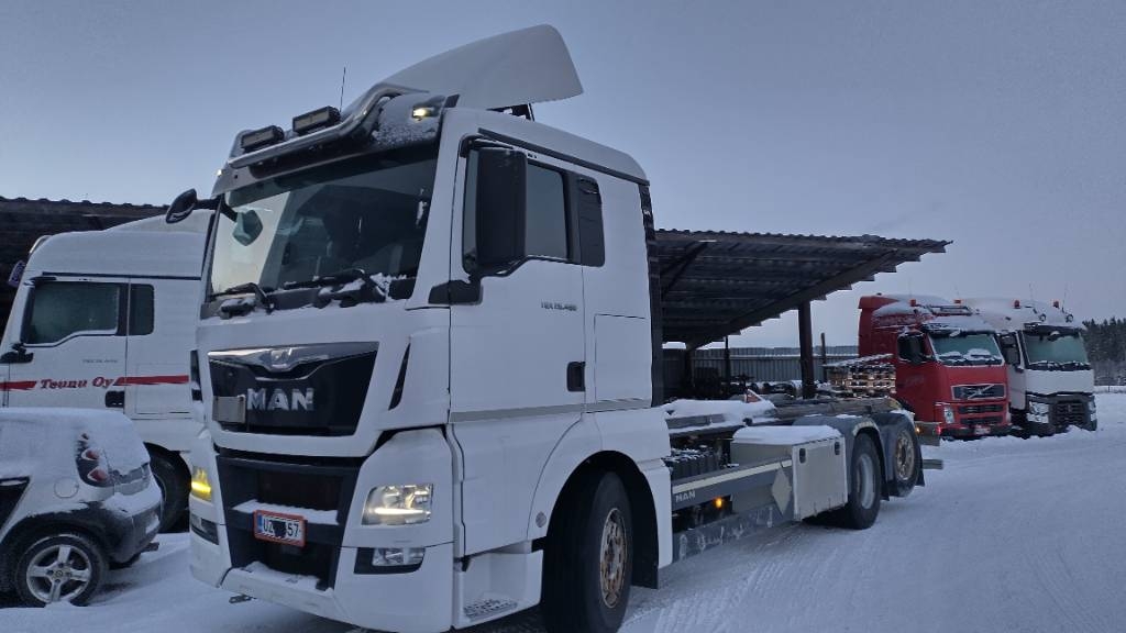 MAN TGX 26.480 hydr.konttilaite