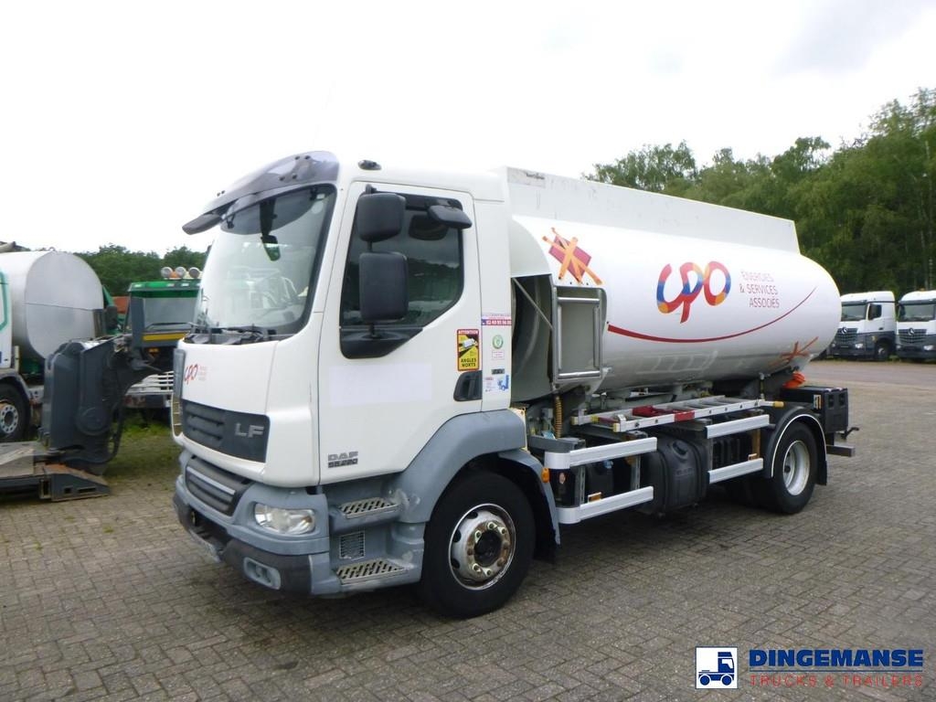 DAF LF 55.220 4X2 fuel tank 10 m3 / 3 comp