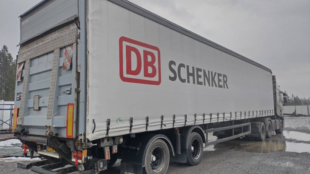 Kel-Berg 13,50m citytrailer 2500kg pl-nostin