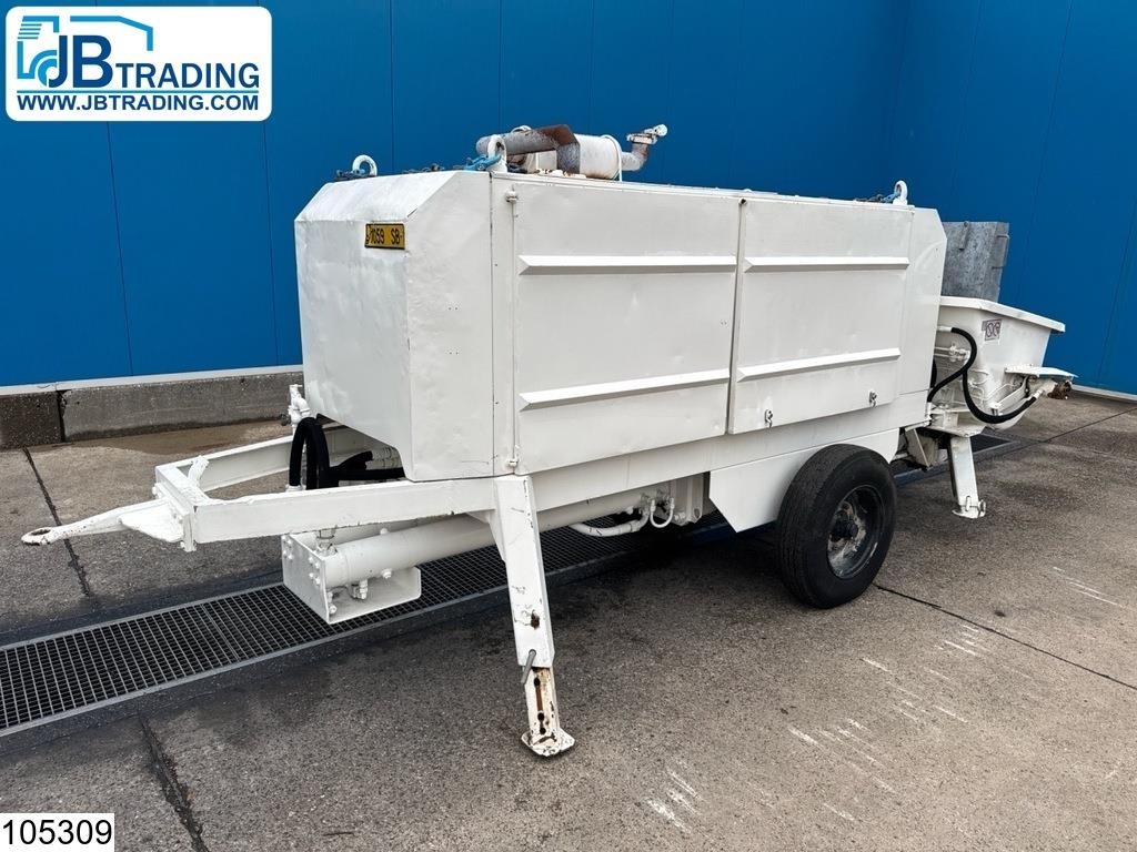Camion pompe à béton Putzmeister BSA 1408D Putzmeister BSA 1408D — occasion 1997